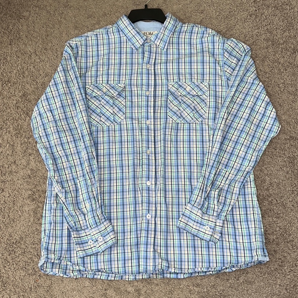 Mens button down dress shirt